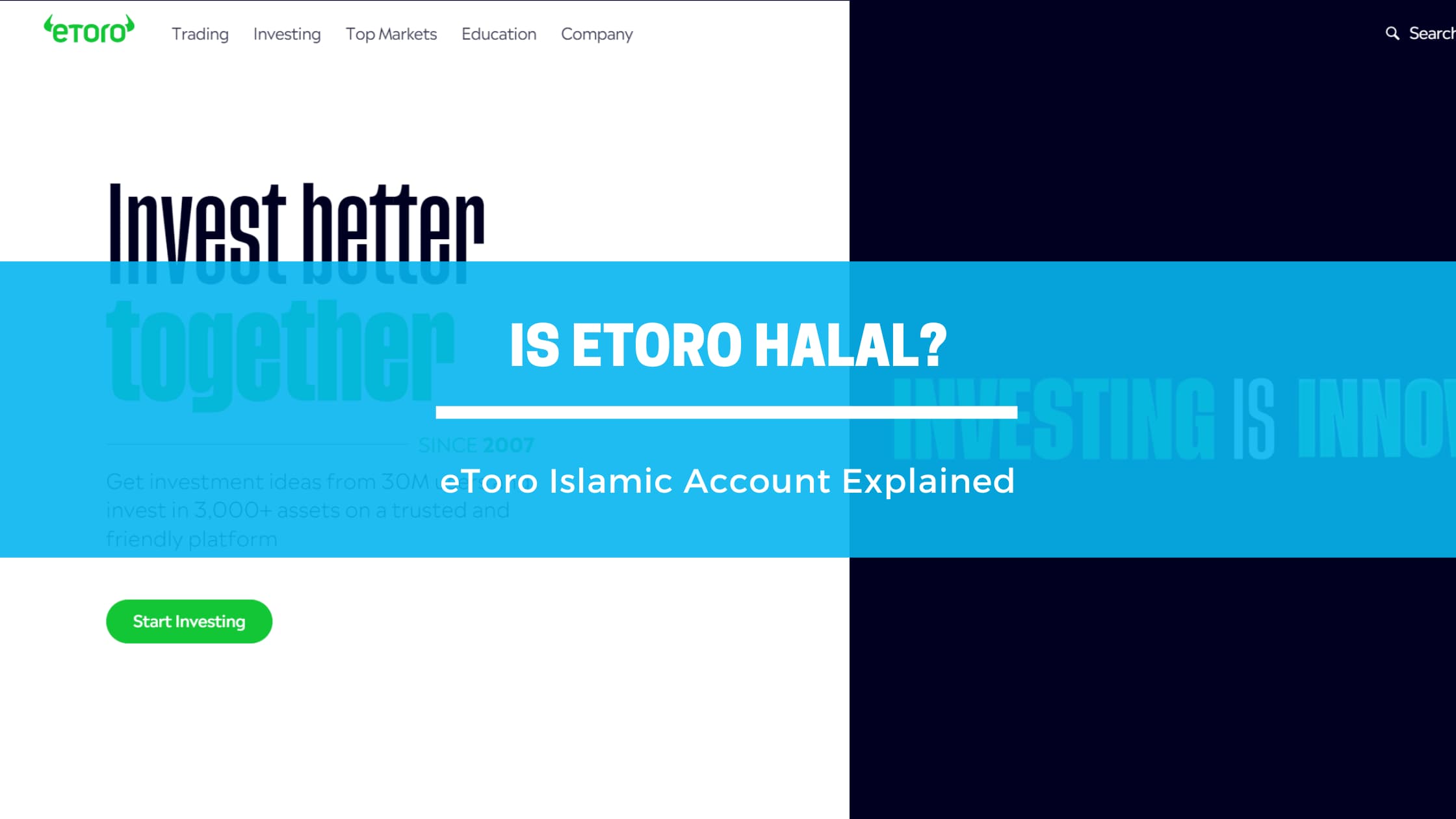 Is eToro Halal