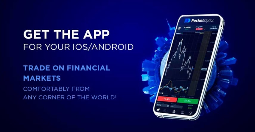 pocket option mobile trading app