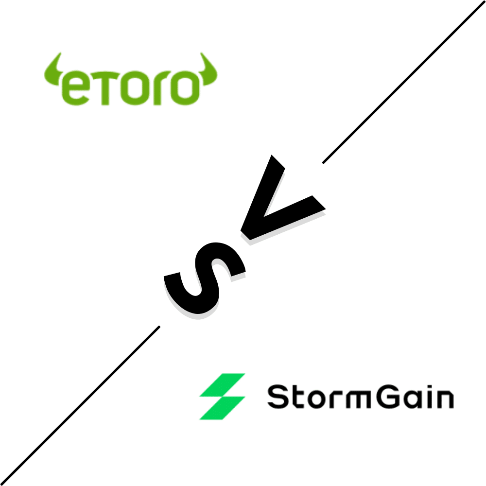 Stormgain vs eToro