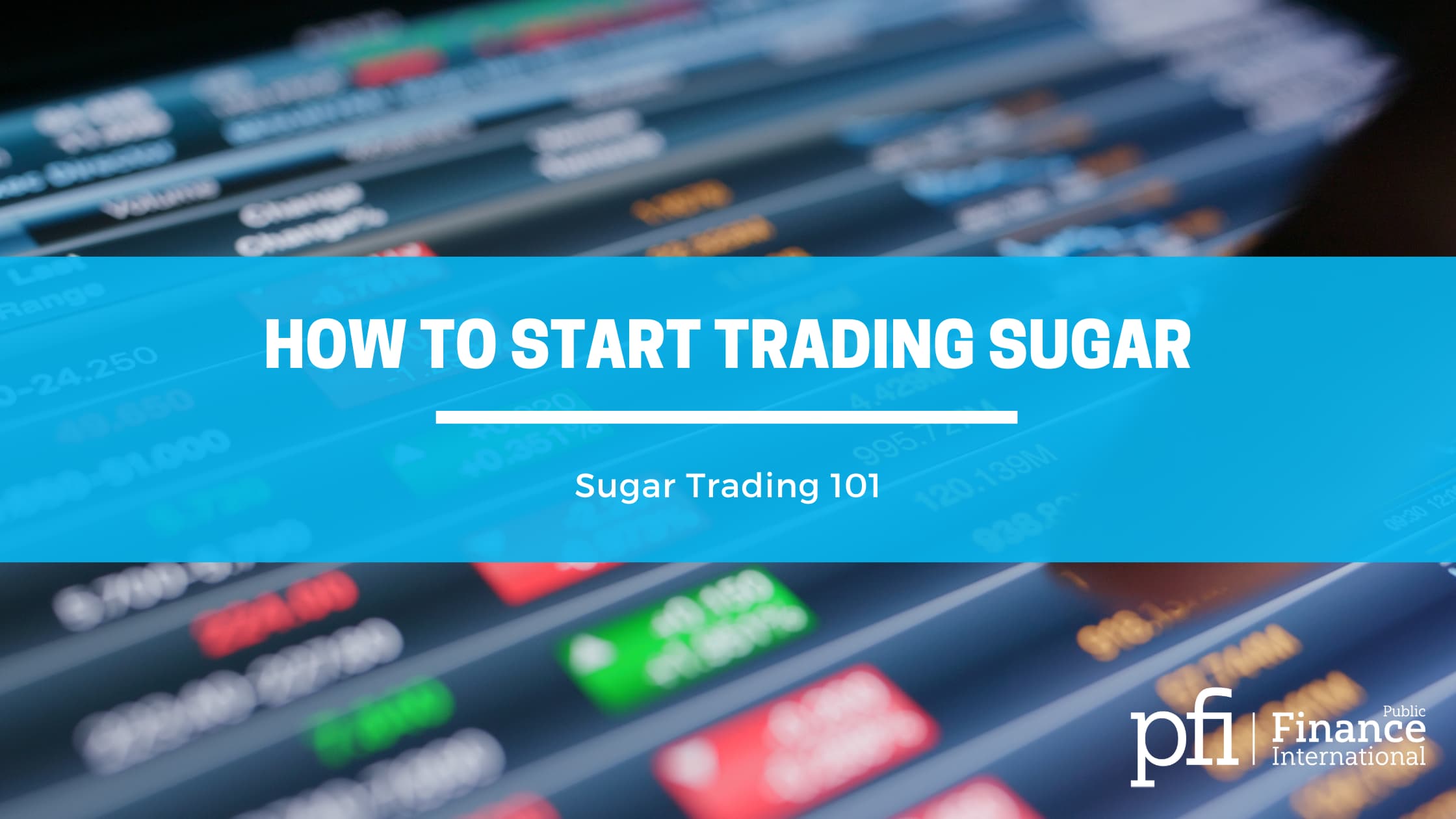 Sugar Trading